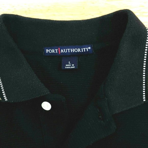 Port Authority Glendale Arizona AZ Short Sleeve Polo Shirt Mens Large City Work - Picture 10 of 10
